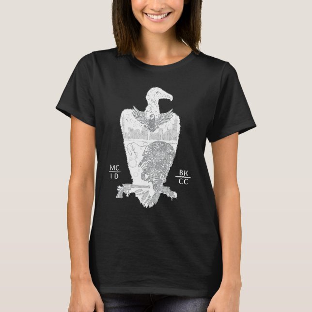 T-shirt Jupe Unisex grunge (Devant)