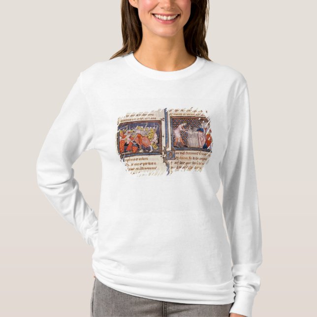T-shirt Jupiter contre Saturn : Enseignement de Saturn (Devant)