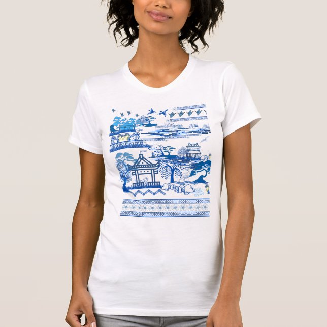 T-shirt Jurassic blu willowt-Shirt (Devant)