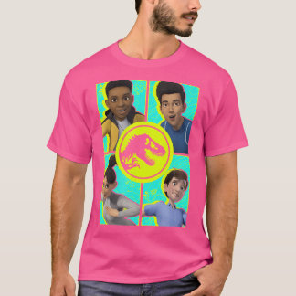 T-shirt Jurassic World Camp Cretacee Group Box Up
