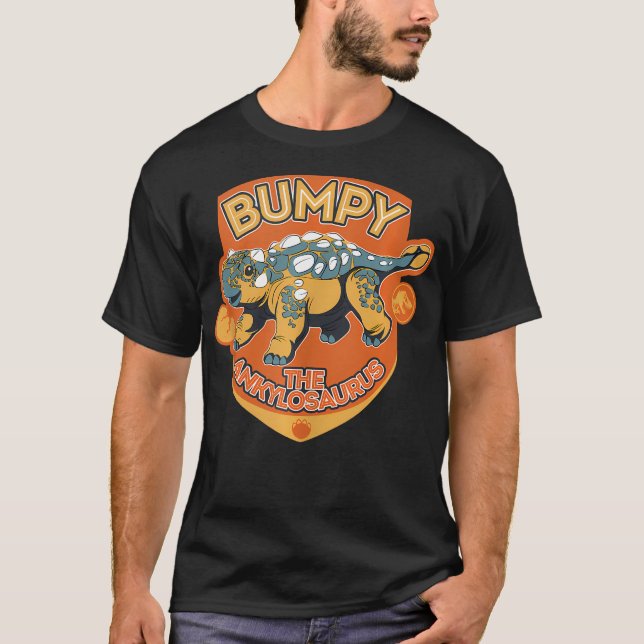 T-shirt Jurassic World Camp Cretaceous Bumpy l'Ankylosaure (Devant)