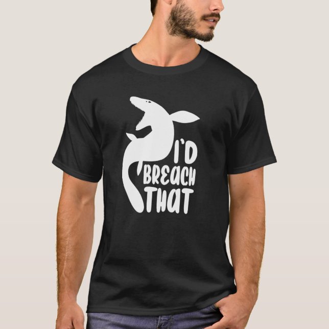 T-shirt Jurassique Mosasaurus Dinosaur 3 (Devant)