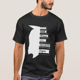 T-shirt Juris Docteur Jurisprudence Afro Fière Faculté de 