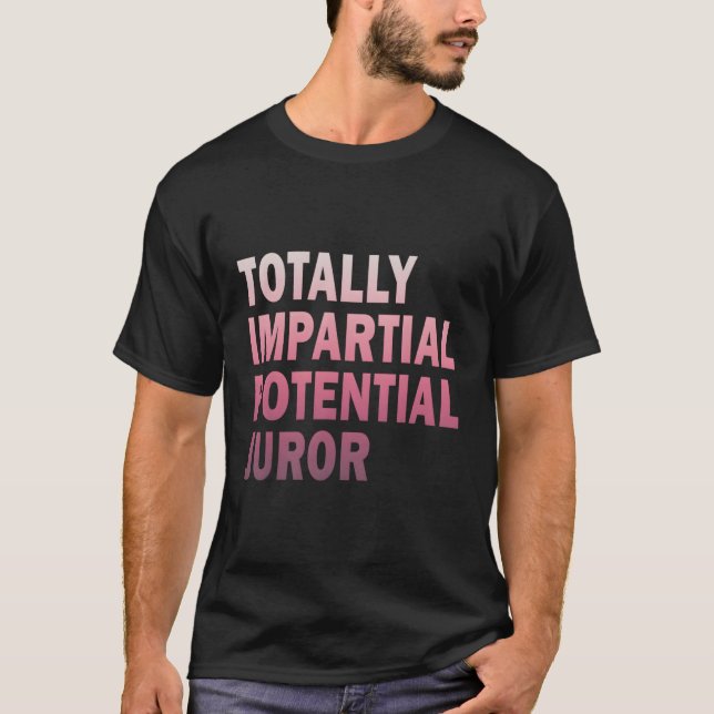T-shirt Juriste Potentiel Totalement Impile (Devant)