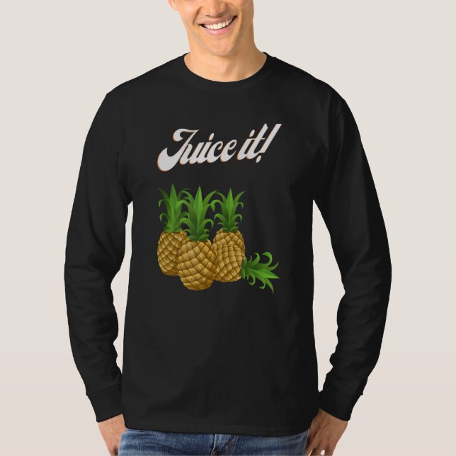 T-shirt Jus d'ananas (Devant)