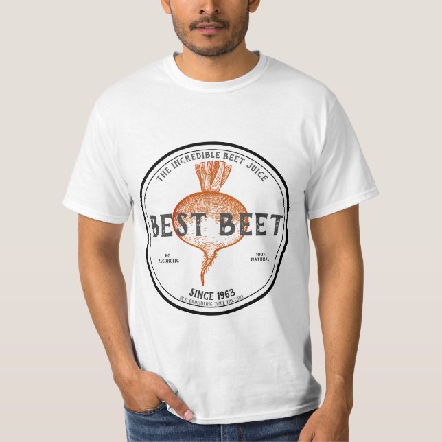 T-shirt Jus de betteraves (Devant)