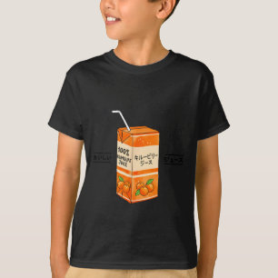 T-shirt Jus de kumquat japonais Japon kanji garçons fille