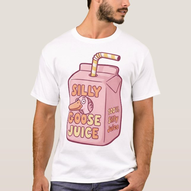 T-shirt Jus de l'oie idiote (Devant)