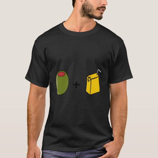 T-shirt Jus D'Olive Je T'Aime (Devant)