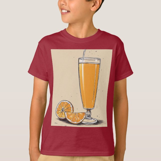 T-shirt Jus d'orange (Devant)