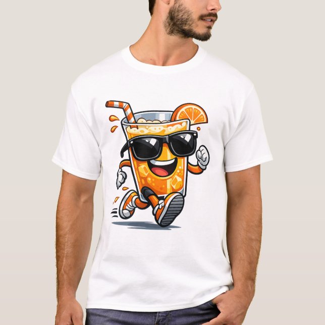 T-shirt Jus d'orange courant (Devant)