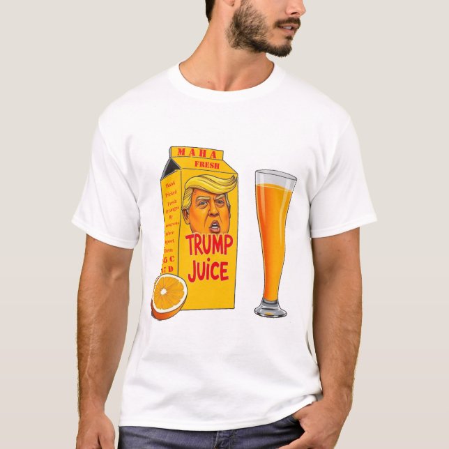 T-shirt Jus frais MAHA Trump (Devant)