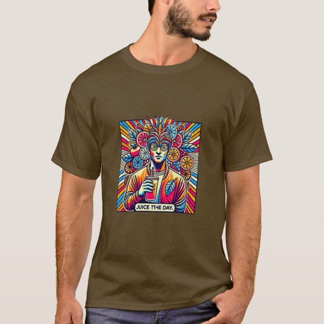 T-shirt Jus le jour (Devant)