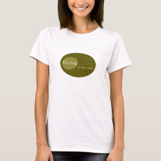 T-shirt Jus olive (je t'aime)