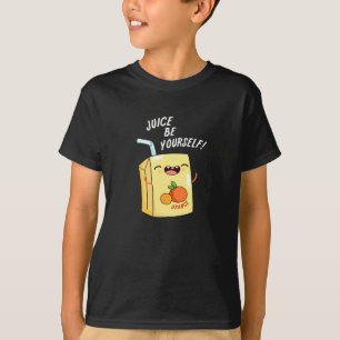 T-shirt Jus Soyez Amusant Orange Jus Pun