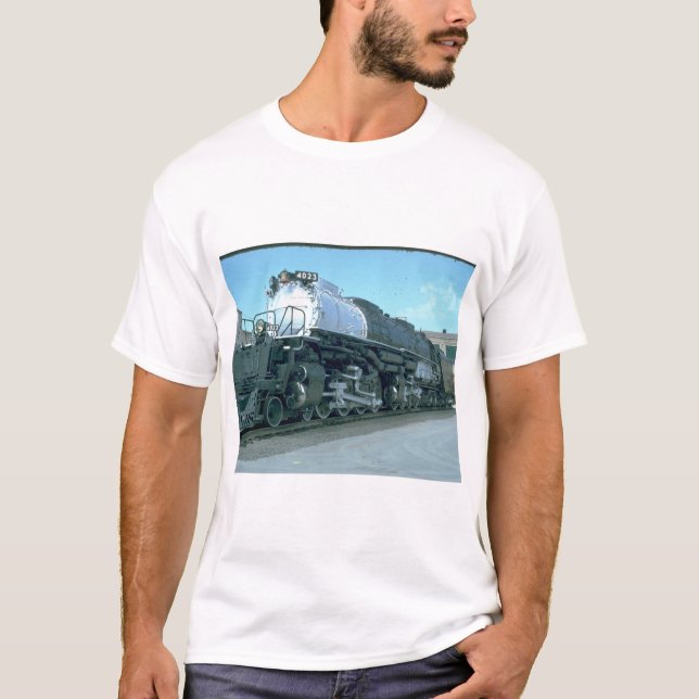 T-shirt JUSQU'À 4-8-8-4 "Big Boy" #4023_Trains (Devant)