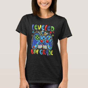 T-shirt Jusqu'à 6e année Gamer Vidéo Garçons Retour
