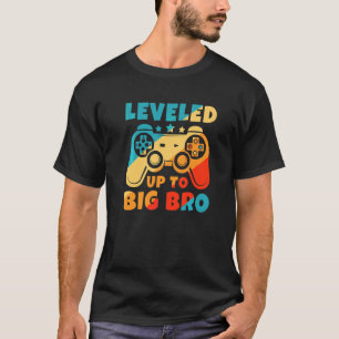 T-shirt Jusqu'À Big Bro New Brother Gamer