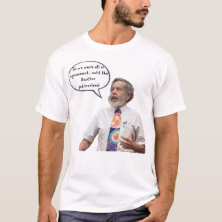 T-shirt jusqu'à ce que l'agent immobilier s'en mêle