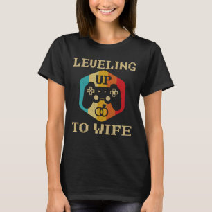 T-shirt Jusqu'À Ce Que Les Couples De Gamer Épouses De Fem