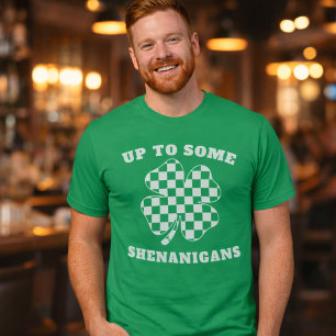 T-shirt Jusqu'à certaines farces Shamrock de la Saint-Patr
