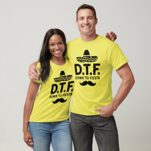 T-shirt Jusqu'à la fiesta Cinco De Mayo 
