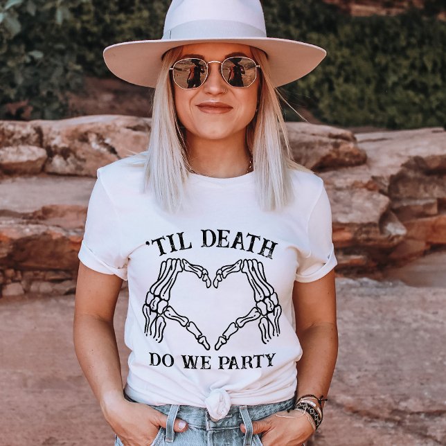 T-shirt Jusqu'À La Mort Fête-Nous Cadeau Pour Bridesmaid C (Créateur téléchargé)