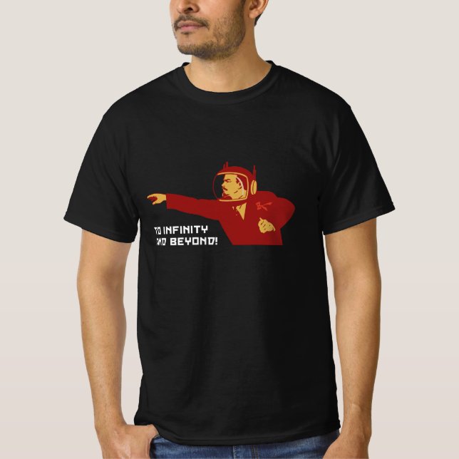 T-shirt Jusqu'à l'infini et au-delà (Devant)