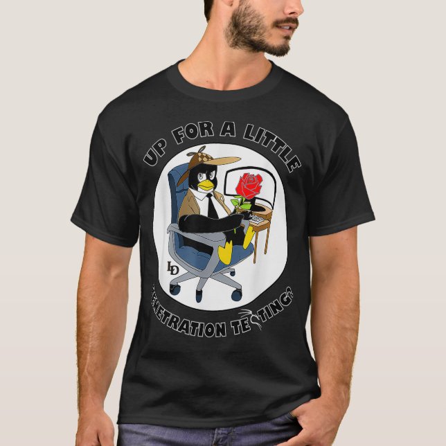 T-shirt Jusqu'À Un Petit Test De Pénétration (Devant)