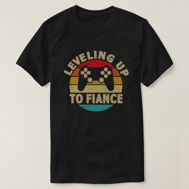 T-shirt Jusqu'Au Financement Vidéo De Couple Récemment Eng (Design devant)