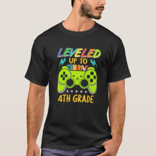 T-shirt Jusqu'Au Jeu De 4E Année Retour À L'École Première