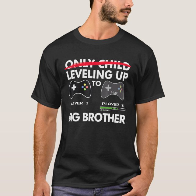T-shirt Jusqu'Au Joueur De Jeux Vidéo Big Brother 2020 (Devant)