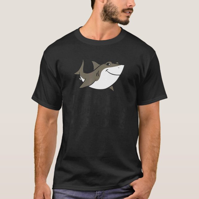 T-shirt Just a Boy Who Loves Megalodons Cute Megalodon Sha (Devant)