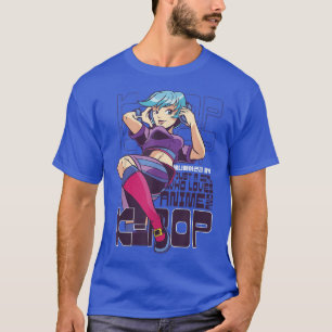 T-shirt Just A Girl Who Love Anime and KPop Japan Manga M