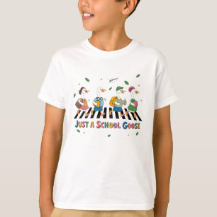 T-shirt "Just a School Goose" Fun Kids