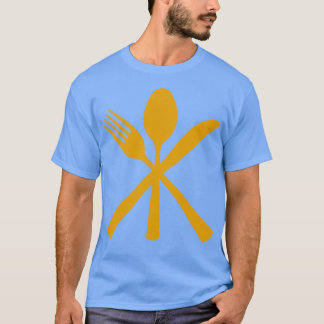T-shirt Just Add Magic Utensils Gold 1