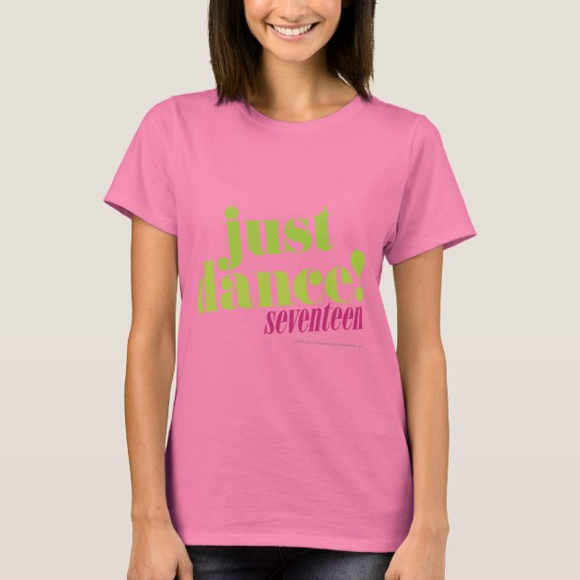 T-shirt Just Dance - Vert (Devant)