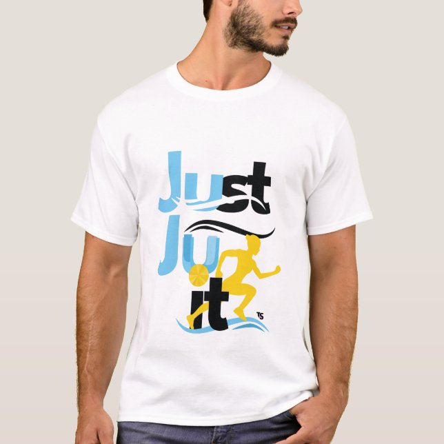 T-shirt "Just Ju It" Sainte-Lucie se délecte de la gloire  (Devant)