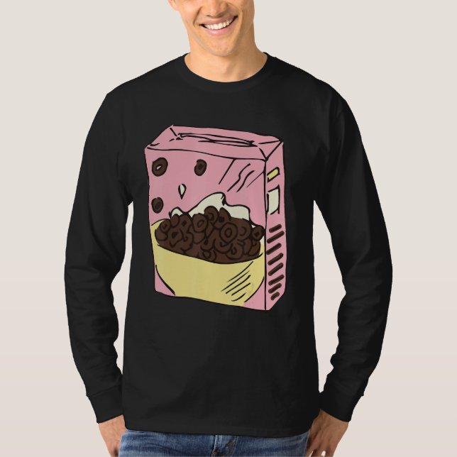 T-shirt Just Really Like Breakfast Cereal OK Cereal   (Devant)