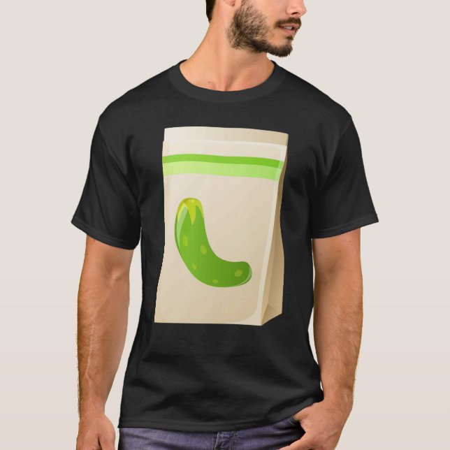 T-shirt Just Really Like Cucumbers Cucumber Pickle Vegetab (Devant)
