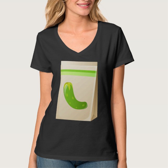 T-shirt Just Really Like Cucumbers Cucumber Pickle Vegetab (Devant)