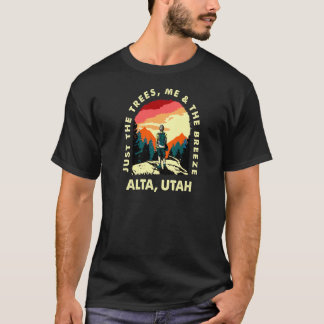 T-shirt Just The Trees Me & The Breeze Alta Randonnée Utah