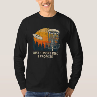 T-shirt Juste 1 Plus Disque De Golf Disques Citations De G