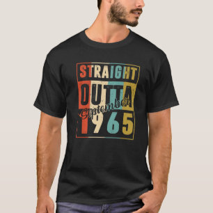 T-shirt Juste À Côté Septembre 1965 Rétro 55 Ans 55