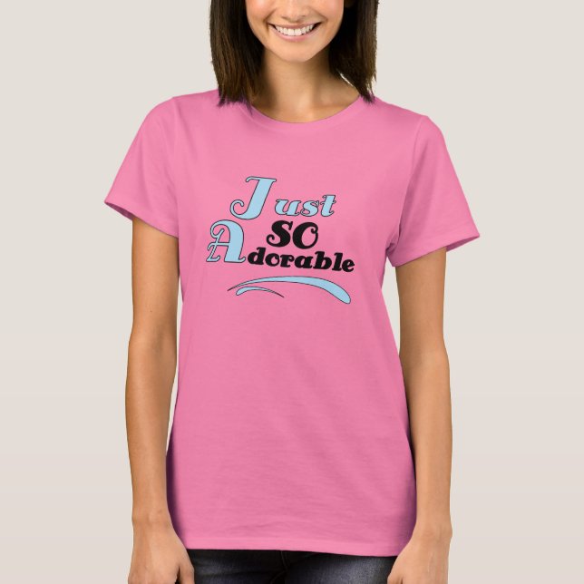T-shirt Juste adorable (Devant)