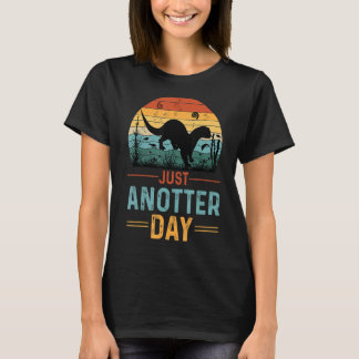 T-shirt Juste Anott Day mignon Baby Sea Otter Un autre jou