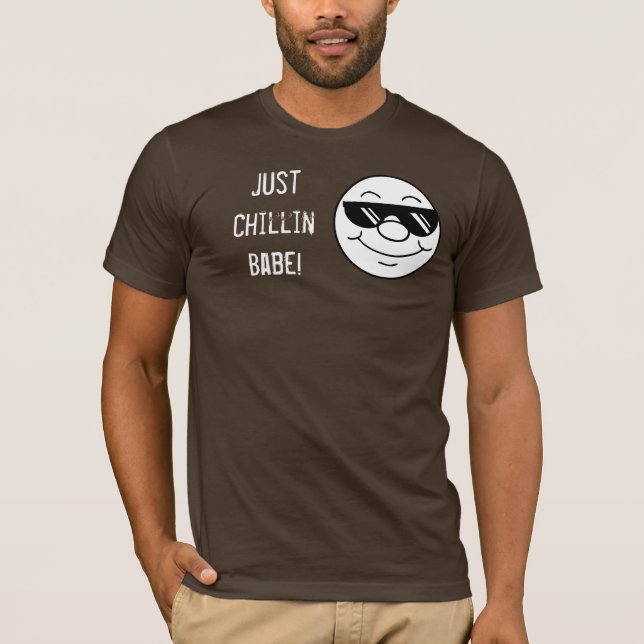 T-shirt Juste bébé de Chillin (Devant)