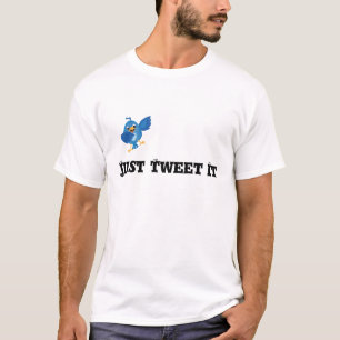 T-shirt Juste bip il gazouillement inspiré