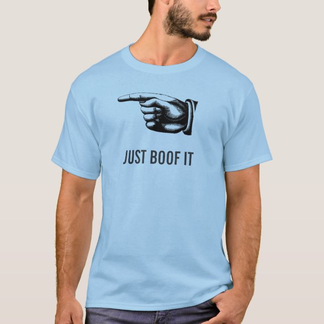 T-SHIRT JUSTE BOOF IL (Devant)