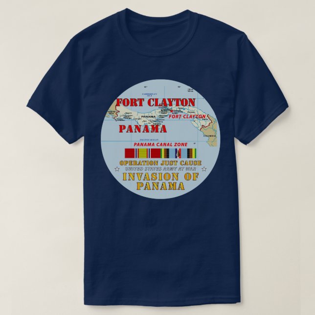 T-shirt Juste Cause Ft Clayton CZ w Map w Ribbons Svc (Design devant)